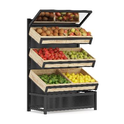 Vegetable Display Rack