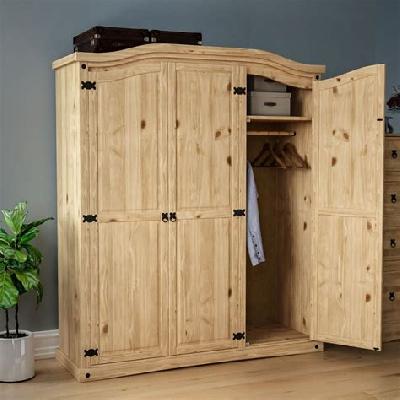 Cedar 3 Door Wardrobe