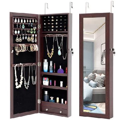 Gem Mirror Storages Cabinet