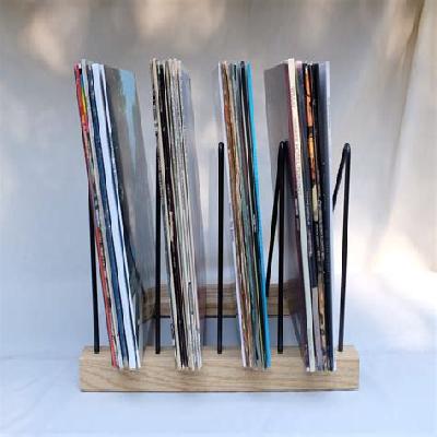 Record Storage Rack