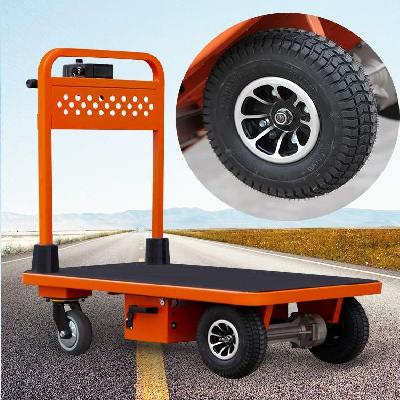 Three Wheel Battery Operated Platform Truck
