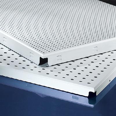 Clip-in Aluminium Perforated Ceiling Tiles