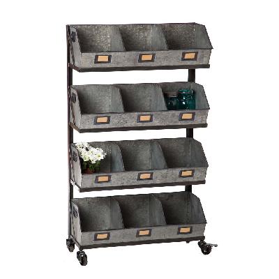 Galvanized Multi Tier Storage Rack
