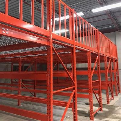Rack Supported Mezzanine Storage Rack