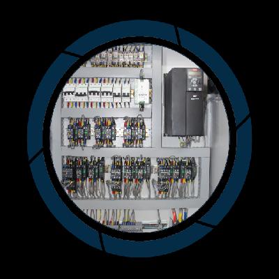 VFD controller with panel