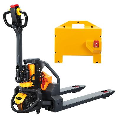 Battery Operated Red Pallet Truck