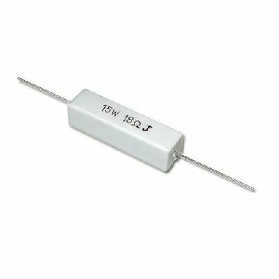 Ceramic Wirewound Resistor Encased Vertical 