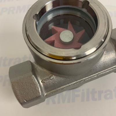 350mm Stainless Steel  Sight Flow Indicator