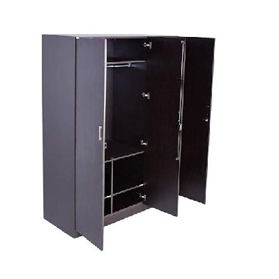 Godrej Chocolate Wooden Wardrobe 4 doors