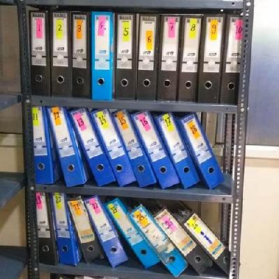 Slotted Angle Filing Rack