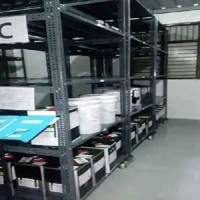 Slotted Angle Section Panel Rack