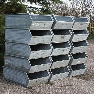 Metal Storage Bin