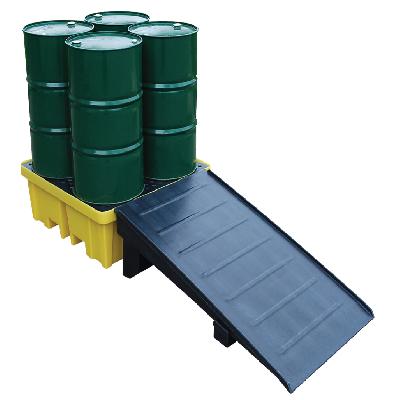 4 Drum Spill Containment Pallets 200