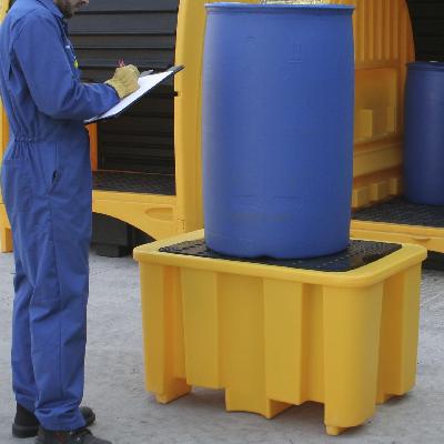 Single Drum Spill Containment Pallets Double Wall
