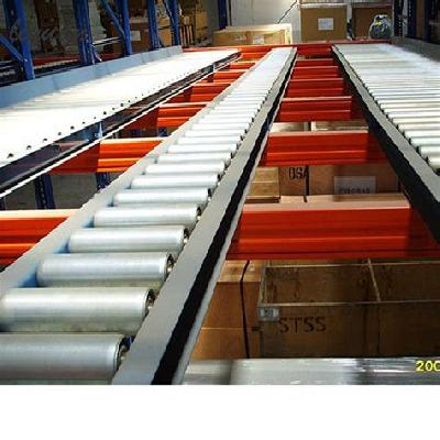 First In First Out Racking System