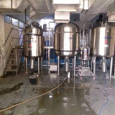 Liquid Syrup Manufacturing Plant
