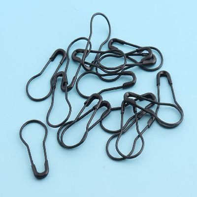 Panda Brass Black Safety Pins