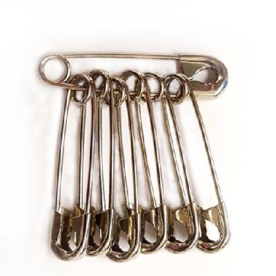 Silver Rust Resistant Aromi Safety Pins