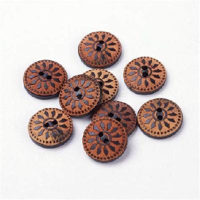2 Hole Coconut Round Button
