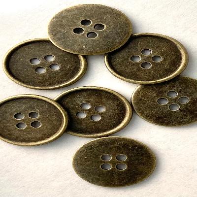 4 Hole Metal Button