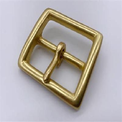 Brass D Shape Belt Buckle