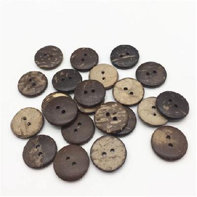 Coconut Round Garment Button