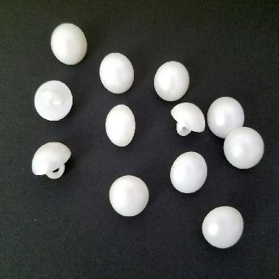 White Pearl Garment Button