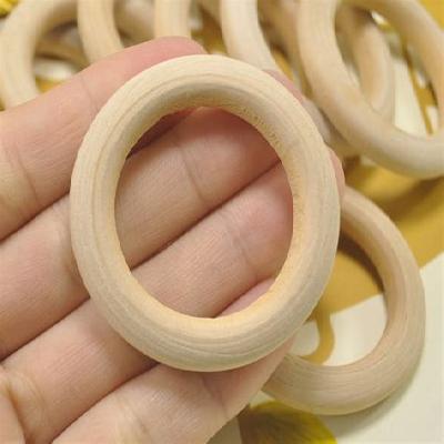 Wood Round Ring