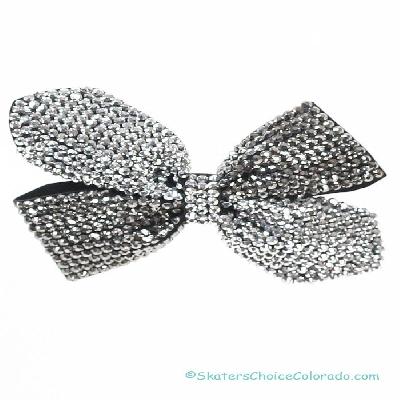 Bow Hair Clips With Stone