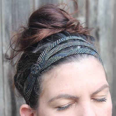 Dot Printed Hair Band