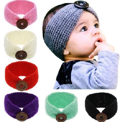 Girl Baby Boy Unisex Knit Crochet Turban Headband Warm
