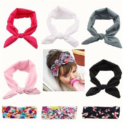 Girl Baby Rabbit Turban Headband Warm Fancy Patti Hair Band