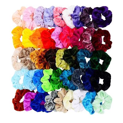 Hair Scrunchies - 100 Pcs Packet