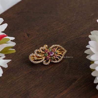 Flower Saree Pin
