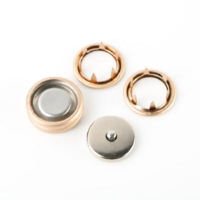 Brass Ring Snap Button