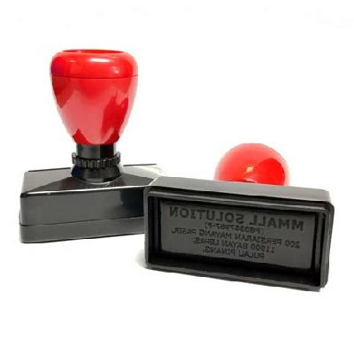 Pre Ink Rubber Stamp