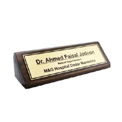 Table Top Name Plate