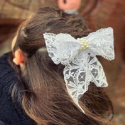 Ladies Printed Hair Barrettes