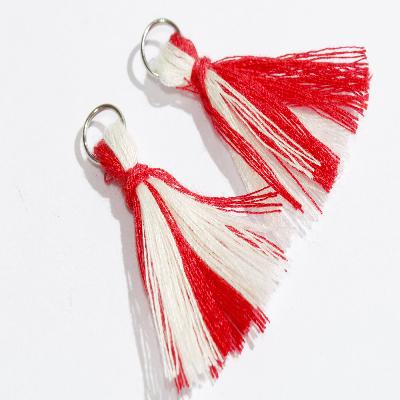 2.5 Inch Red Cotton Tassel