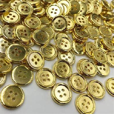 Golden Plastic Buttons