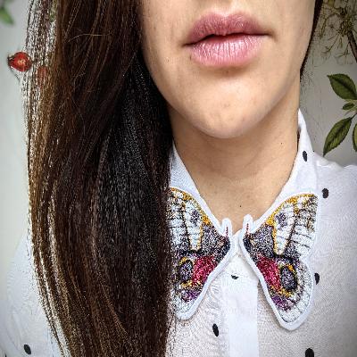Shirt Butterfly Collar Patti