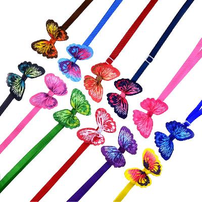 Collar Plastic Butterfly