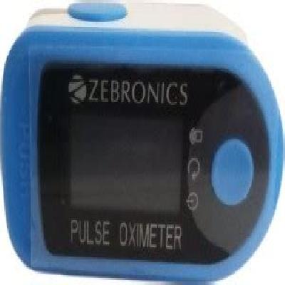 Zebronics Fingertip Pulse Oximeter Made In India With 1 Year Manufacturer Warranty
