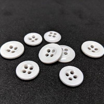 Round Plastic Trouser Button