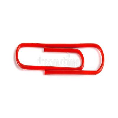 Red Paper Clip