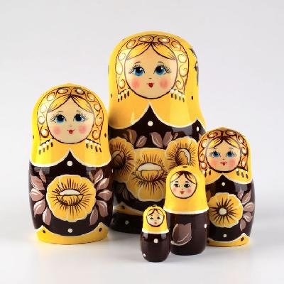 Russian Dolls Green