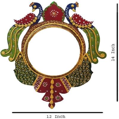 Wooden Peacock Wall Hanging