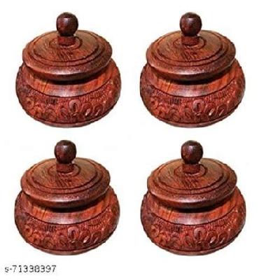 Wooden Sindoor Box