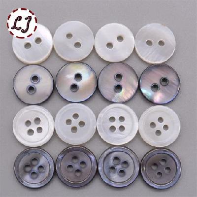Round Garment Shell Button