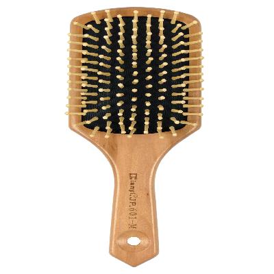 Paddle Hair Brush Wooden Look